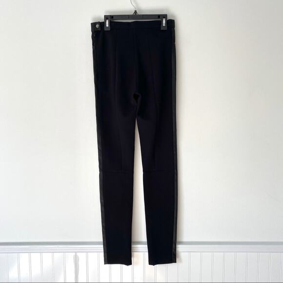 Maje Smarta Black Lamb Leather Stretch Leggings Small NWTS - Picture 6 of 10